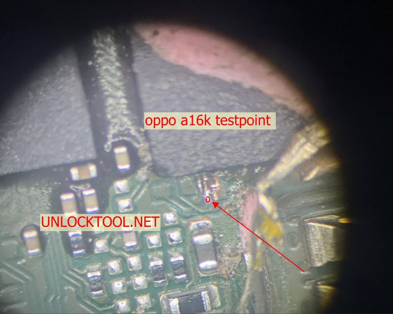 Oppo A16k Test Point / EDL Point